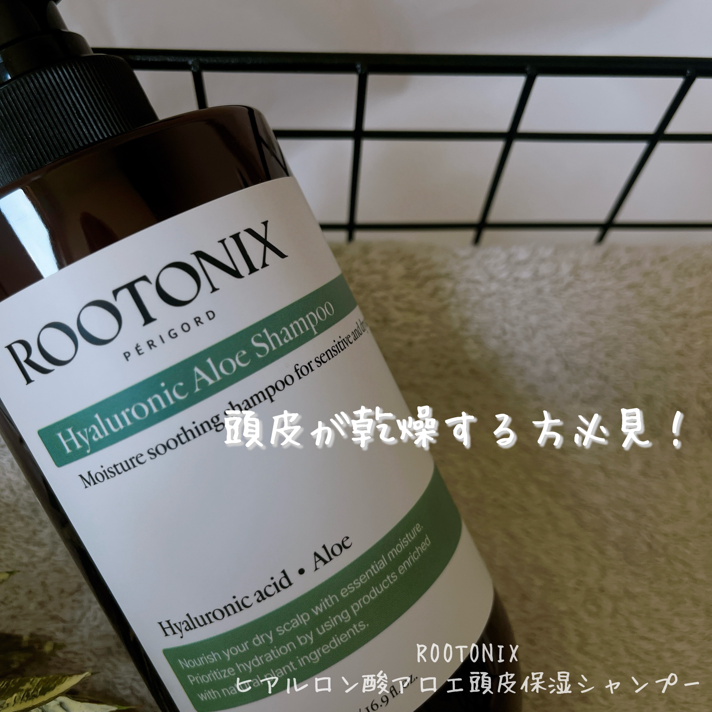 ヒアルロン酸アロエ頭皮保湿シャンプー/ROOTONIX/シャンプー・コンディショナーを使ったクチコミ（2枚目）