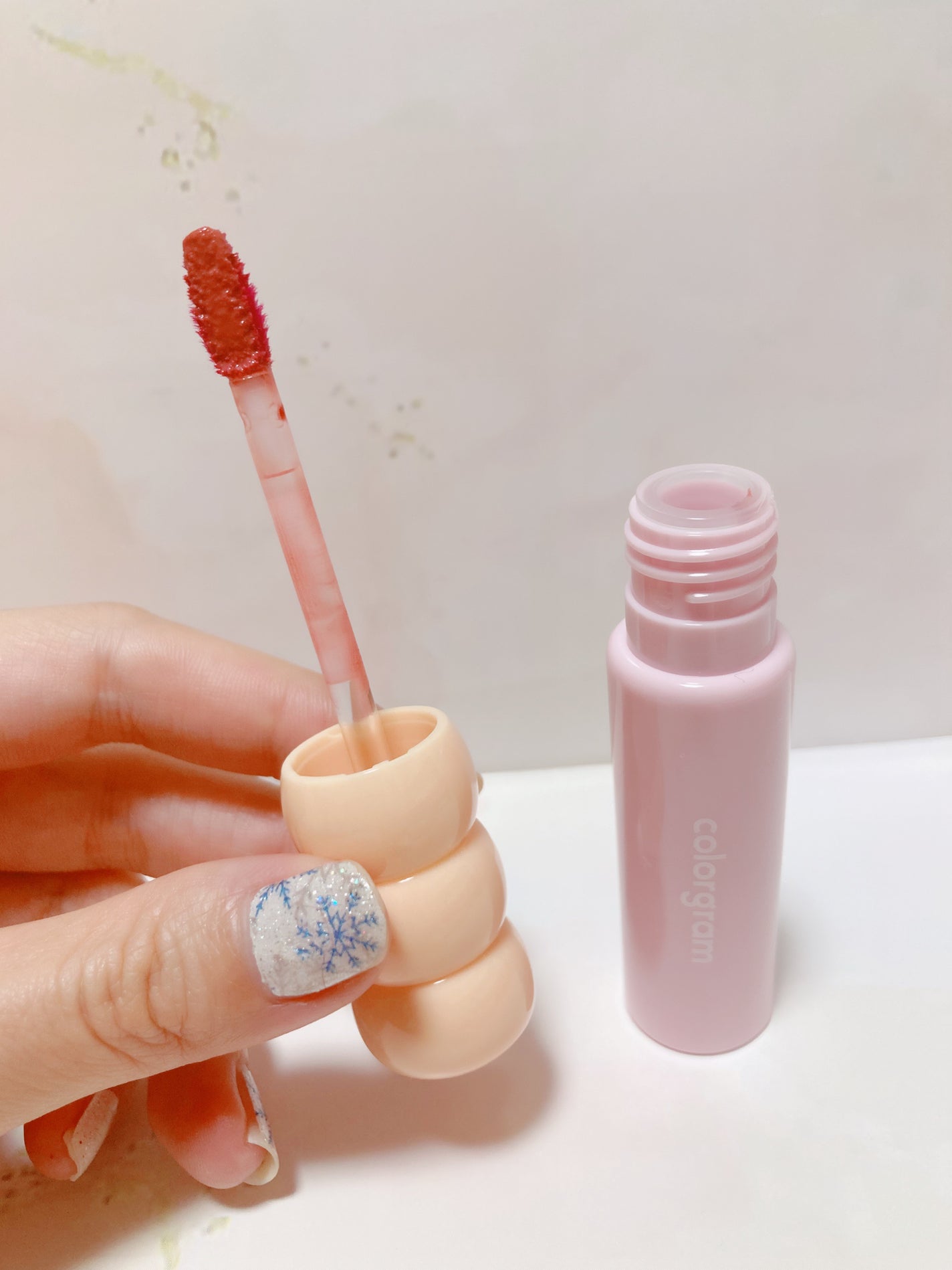 タンフルグラスティント/Colorgram/リップティントを使ったクチコミ(2枚目)