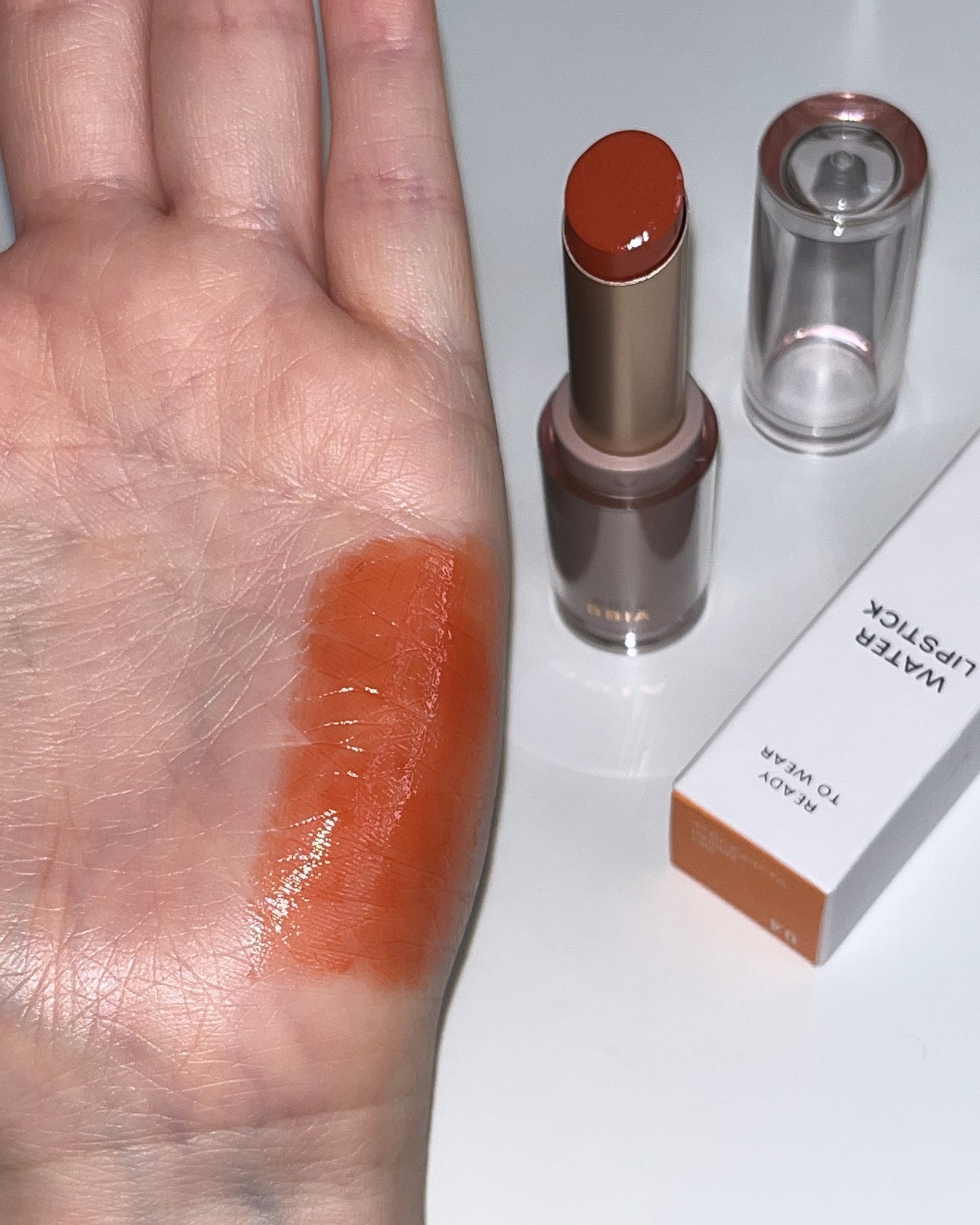 レディートゥーウェアウォーターリップスティック/BBIA/口紅を使ったクチコミ(2枚目)