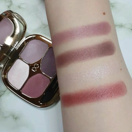 フェリンアイズ インテンスアイシャドウ クアッド/DOLCE&GABBANA BEAUTY/アイシャドウパレットを使ったクチコミ(5枚目)