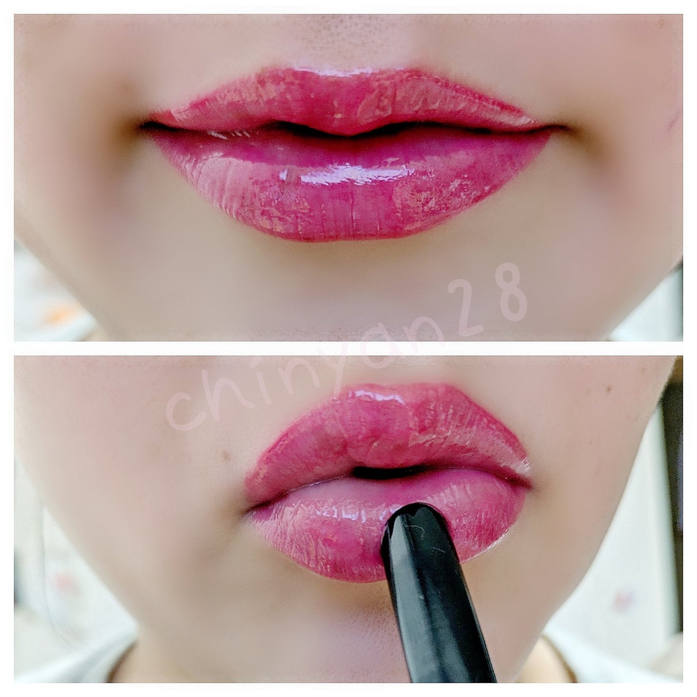 ゲットイットティントグレーズバーム/TONYMOLY/リップティントを使ったクチコミ(5枚目)