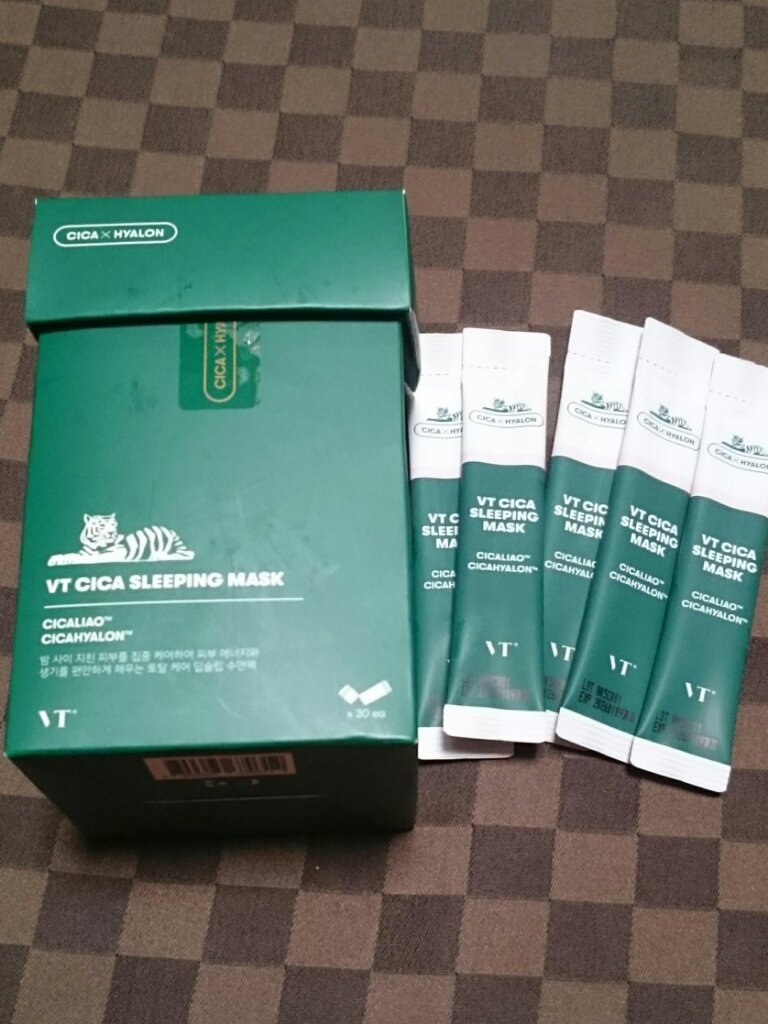 CICA スリーピングマスク/VT/シートマスク・パックを使ったクチコミ（1枚目）