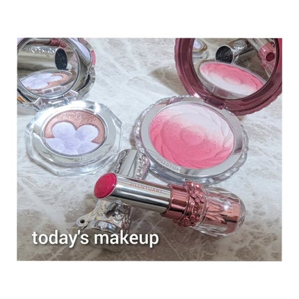 ジルスチュアート パステルペタル ブラッシュ/JILL STUART/パウダーチークを使ったクチコミ(5枚目)