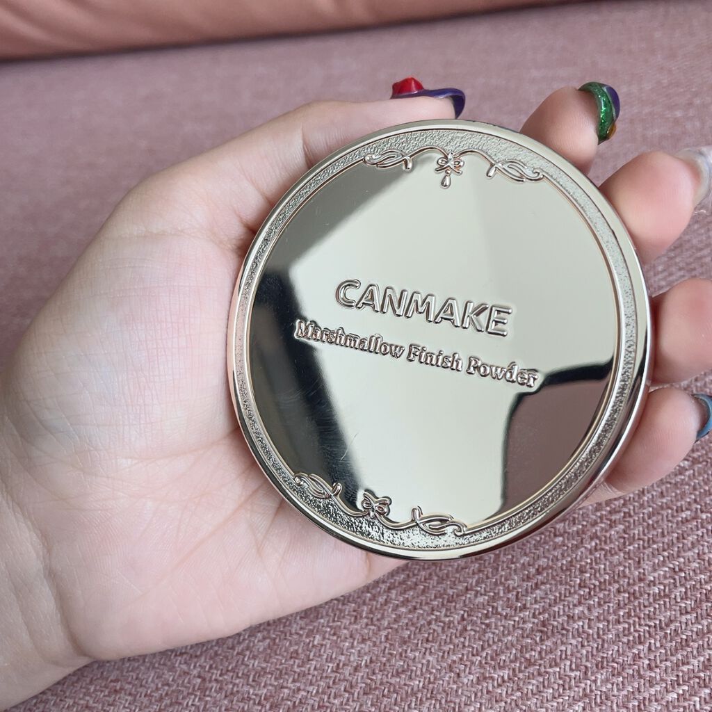 マシュマロフィニッシュパウダー/キャンメイク/プレストパウダーを使ったクチコミ(2枚目)