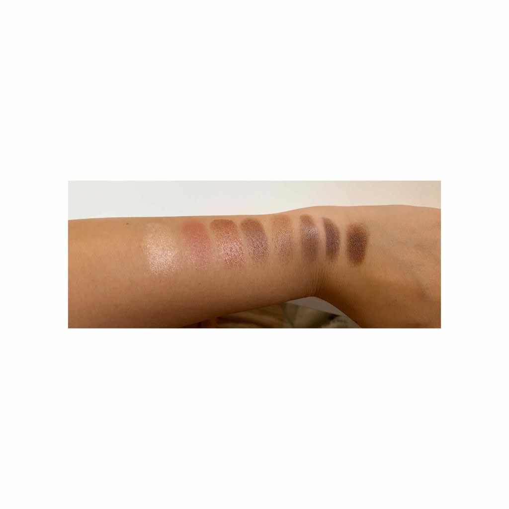 グラマラスヌード アイパレット (クリスマスコフレ 2017)/Visée/メイクアップキットを使ったクチコミ（2枚目）