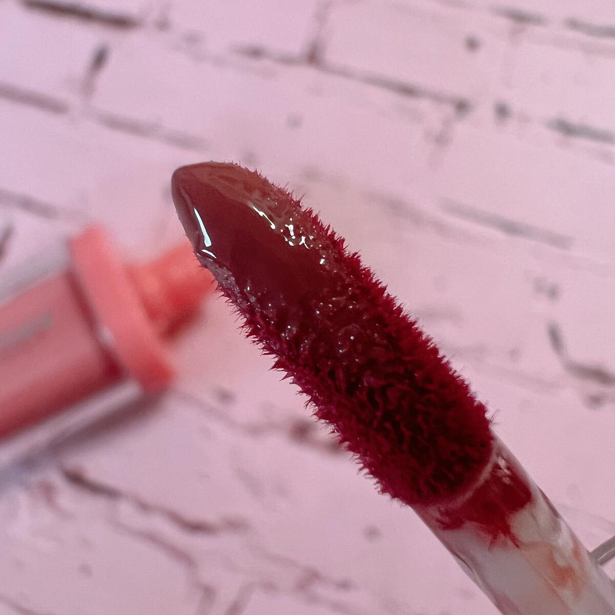 ジェルフィットティント/AMUSE/リップティントを使ったクチコミ（3枚目）