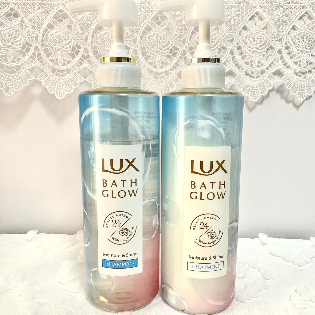 バスグロウ モイスチャー&シャイン シャンプー/トリートメント/LUX/市販シャンプーを使ったクチコミ(2枚目)