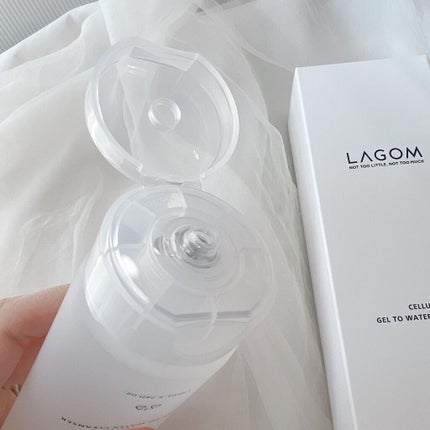 ラゴム ジェルトゥウォーター クレンザー(朝用洗顔)/LAGOM /その他洗顔料を使ったクチコミ(2枚目)