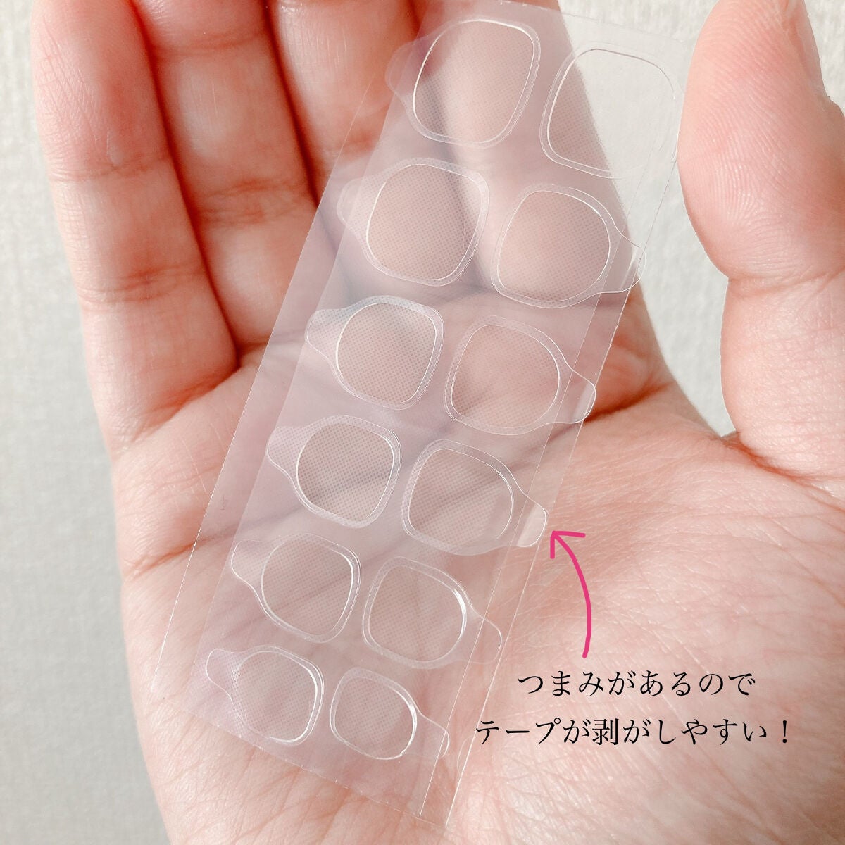 ネイルチップ用両面テープ/DAISO/ネイル用品を使ったクチコミ(2枚目)