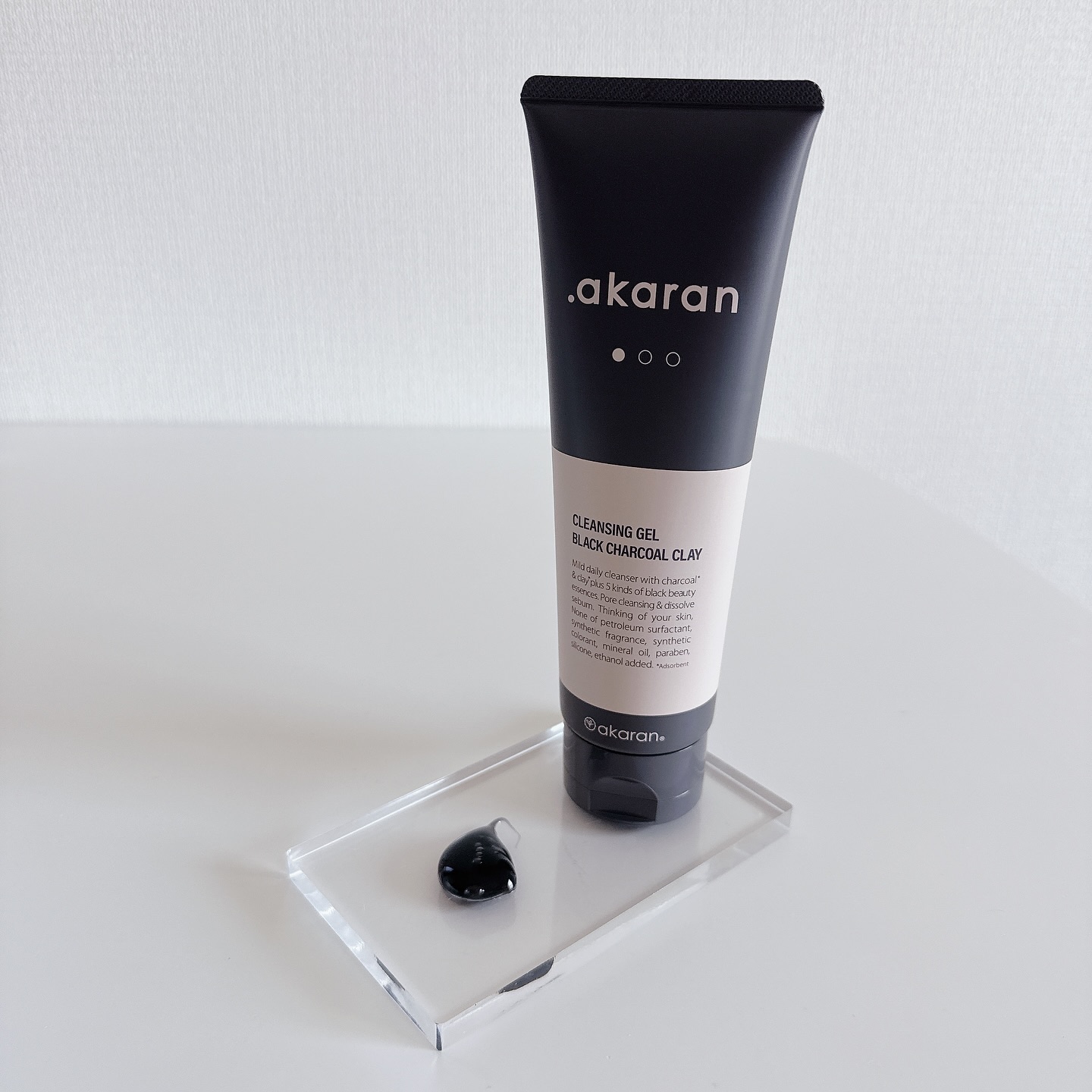 ブラックジェルクレンジング/.akaran/クレンジングジェルを使ったクチコミ（1枚目）