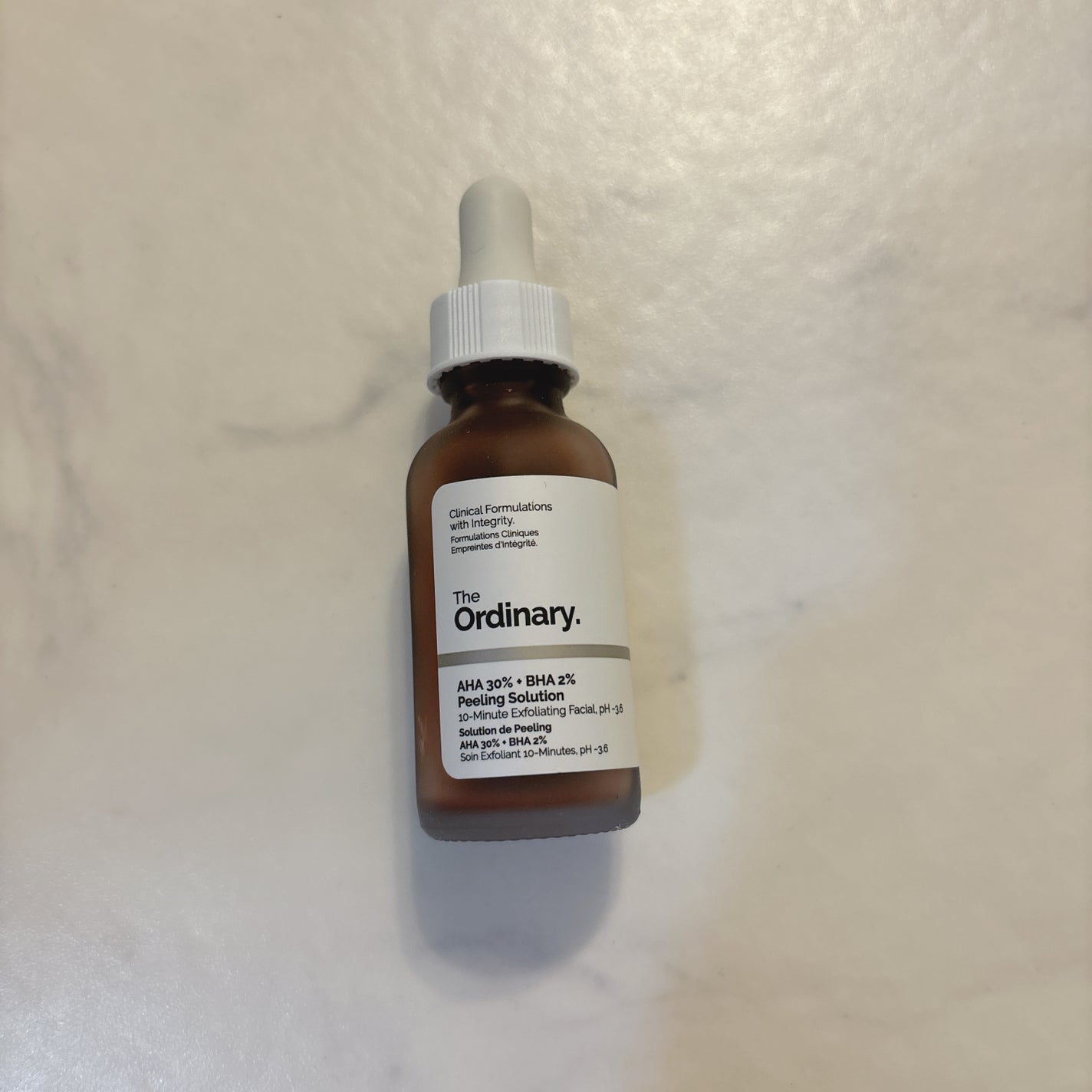 AHA 30% + BHA 2% Peeling Solution/The Ordinary/ピーリングを使ったクチコミ(1枚目)