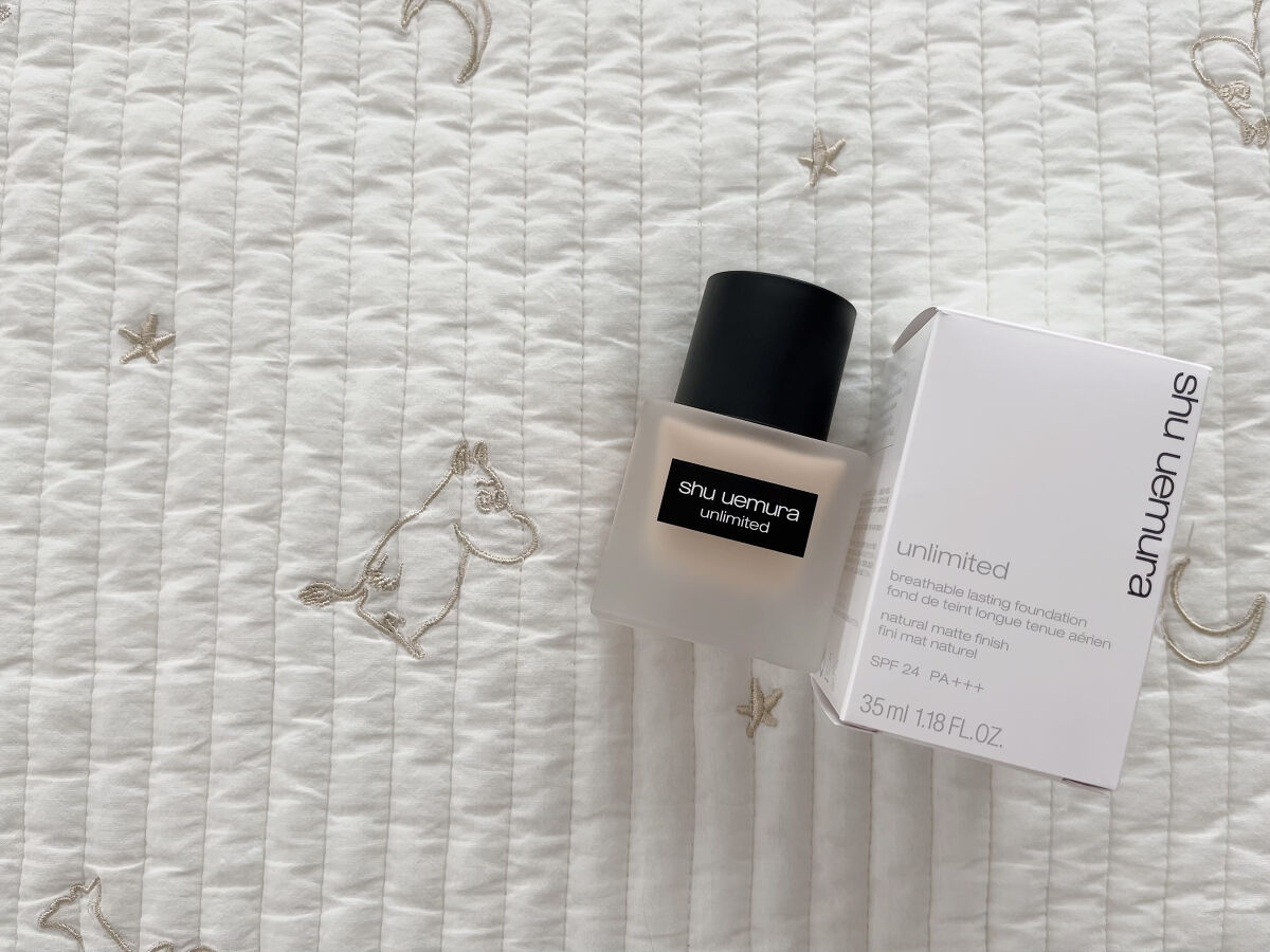 （旧）アンリミテッド ラスティング フルイド/shu uemura/リキッドファンデーションを使ったクチコミ（1枚目）