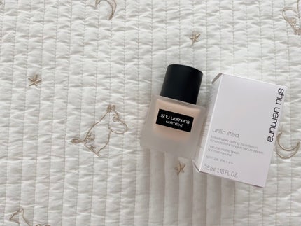 (旧)アンリミテッド ラスティング フルイド/shu uemura/リキッドファンデーションを使ったクチコミ(1枚目)