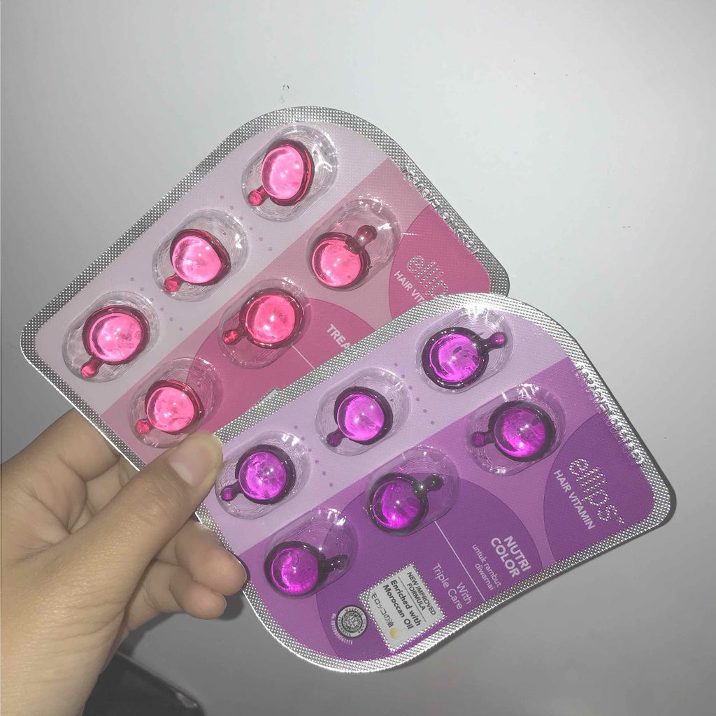 ヘアーオイル【トリートメント】/ellips/ヘアオイルを使ったクチコミ(1枚目)