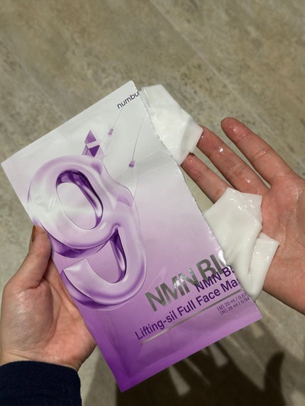 9番 NMNバイオリフトラッピングマスク/numbuzin/シートマスク・パックを使ったクチコミ(1枚目)