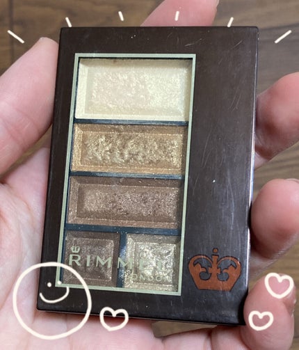 ショコラスウィート アイズ/リンメル ロンドン/アイシャドウパレットを使ったクチコミ(1枚目)