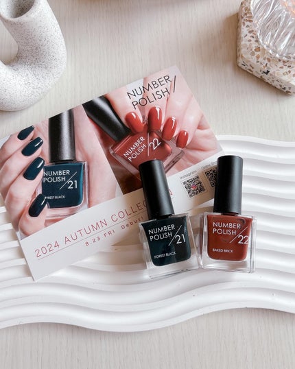 NUMBER POLISH /D-UP/マニキュアを使ったクチコミ(7枚目)