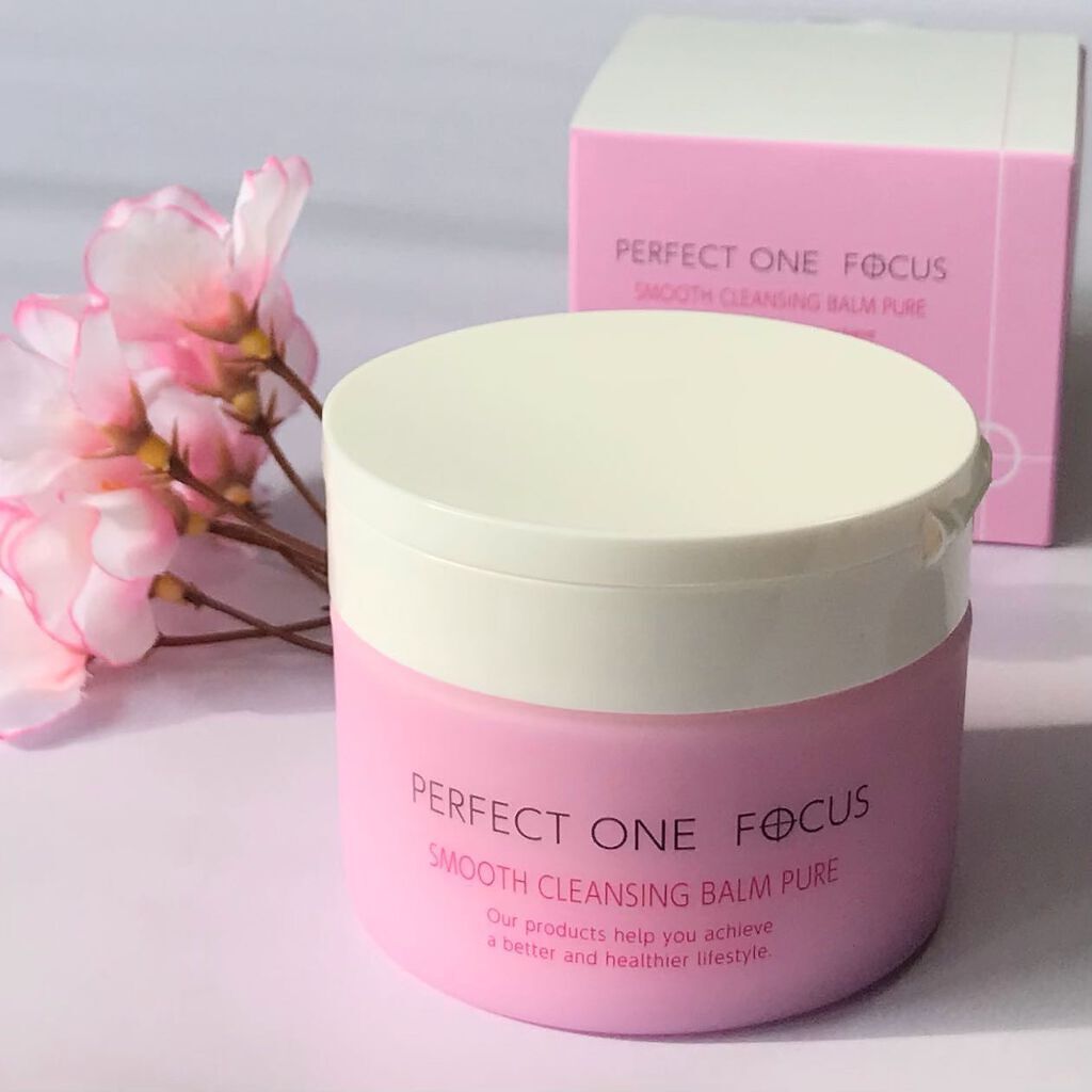 パーフェクトワンフォーカス スムースクレンジングバーム ピュア/PERFECT ONE  FOCUS/クレンジングバームを使ったクチコミ（1枚目）