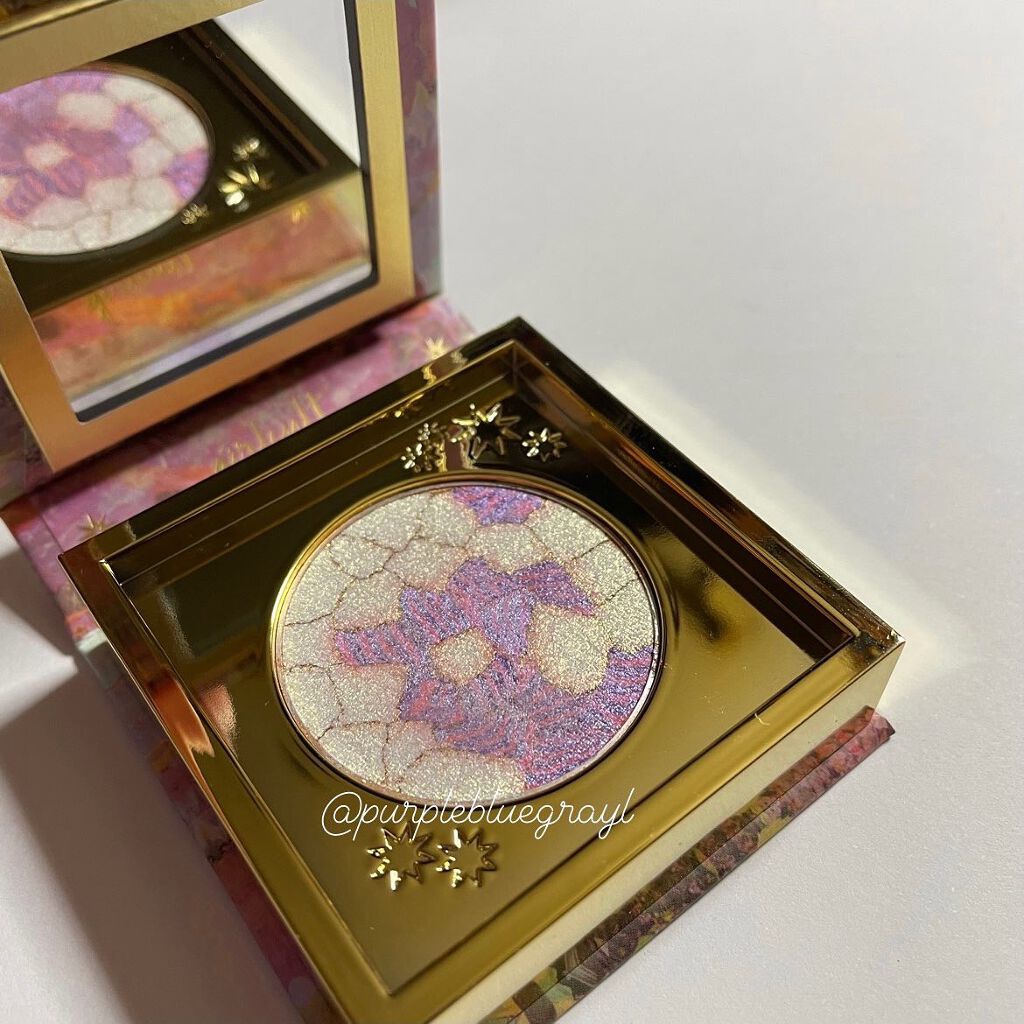 山海シリーズ グロウハイライト&チーク/GirlCult/パウダーハイライトを使ったクチコミ(4枚目)