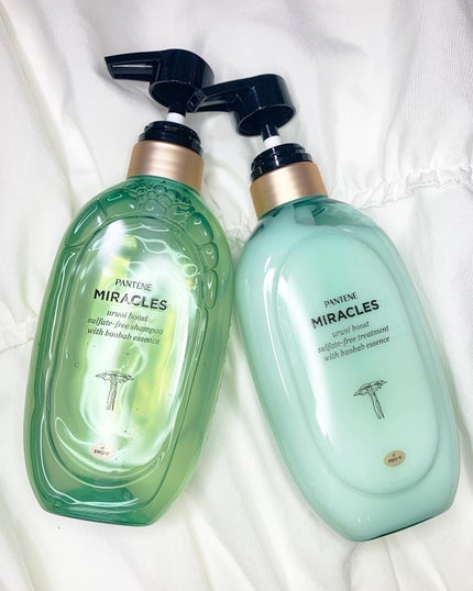 ミラクルズ うるおいブースト シャンプー/トリートメント/パンテーン/市販シャンプーを使ったクチコミ(1枚目)