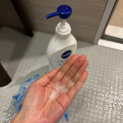 クリームケア ボディウォッシュ W保水美肌 リラクシングソープの香り 詰替用 350ml/ニベア/ボディソープの画像