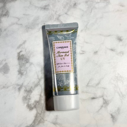 マーメイドスキンジェルUV 01 透明/キャンメイク/日焼け止めジェルを使ったクチコミ(2枚目)