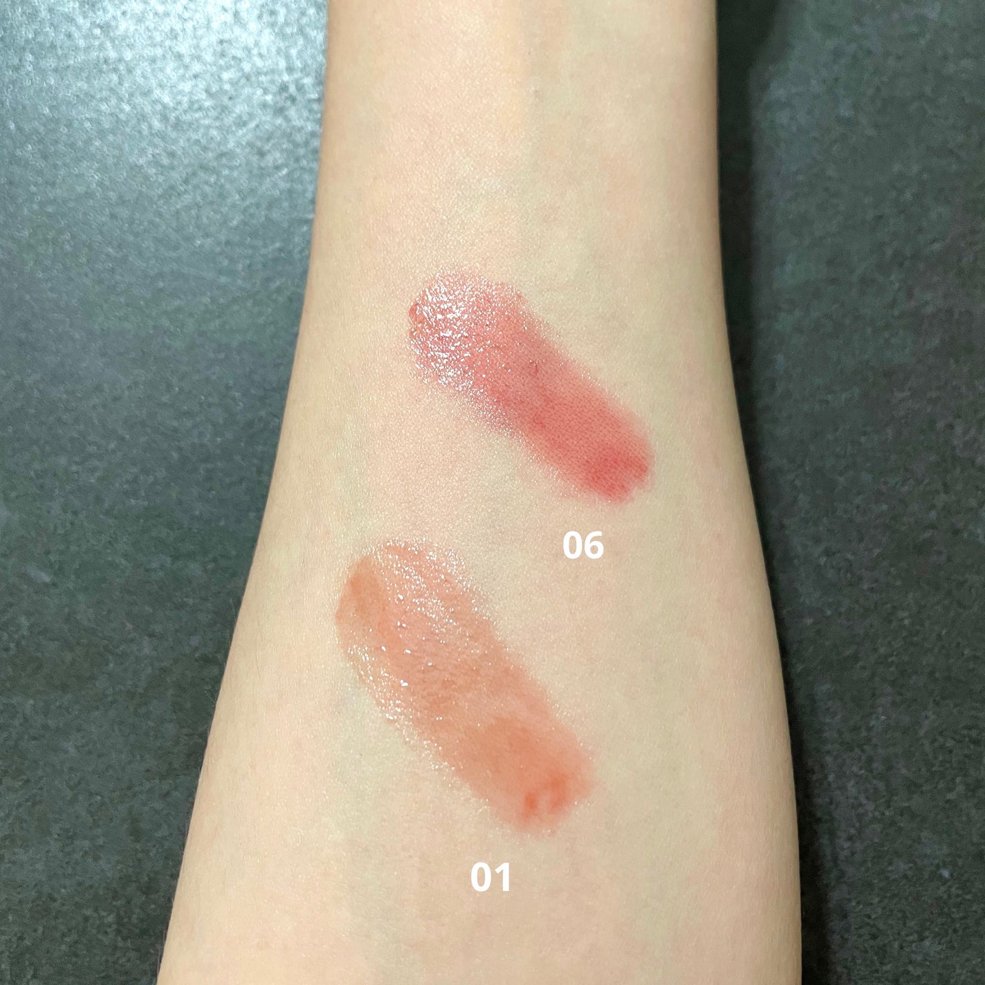 ドリズルバーム/mude/口紅を使ったクチコミ(4枚目)