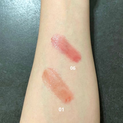 ドリズルバーム/mude/口紅を使ったクチコミ(4枚目)