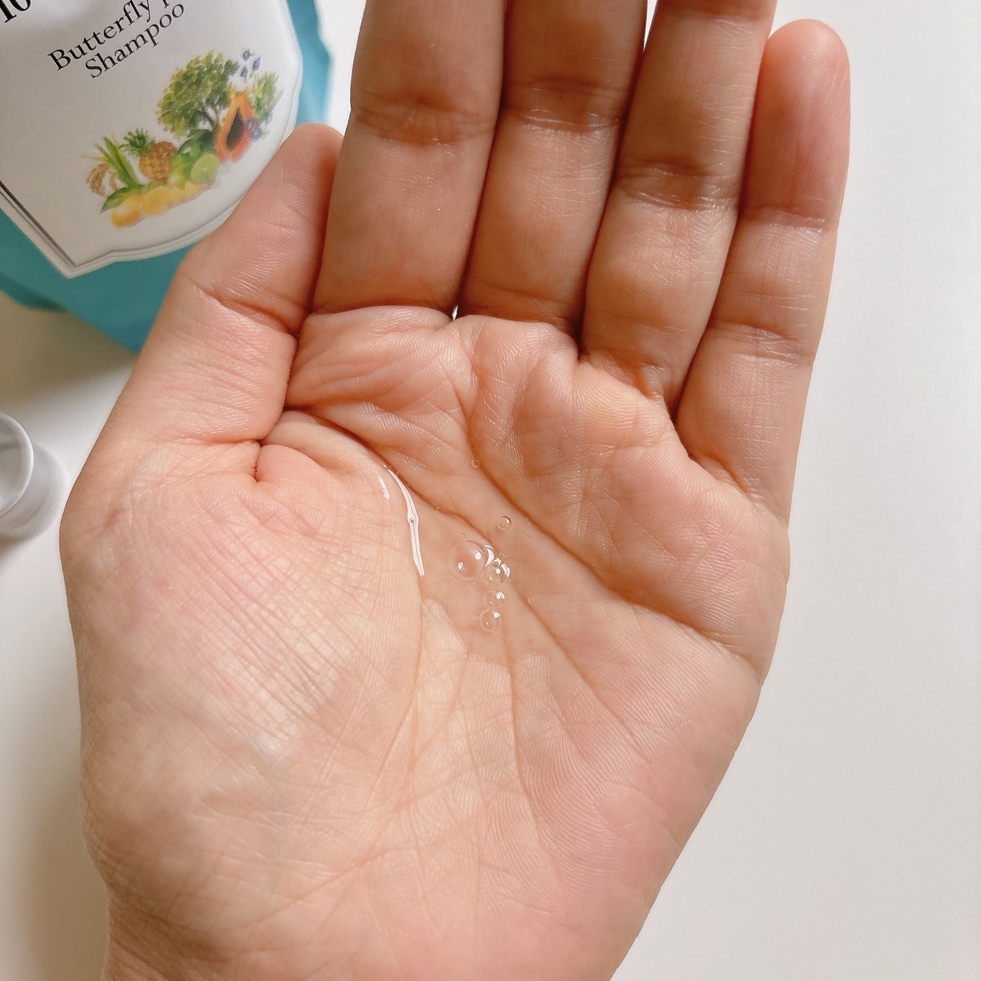 バタフライピーシャンプー/バタフライピーコンディショナー/TROPIKA/市販シャンプーを使ったクチコミ(3枚目)