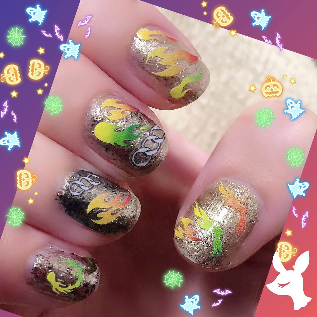 #ハロウィンネイル,#セルフネイル,#geneネイルのネイルデザイン