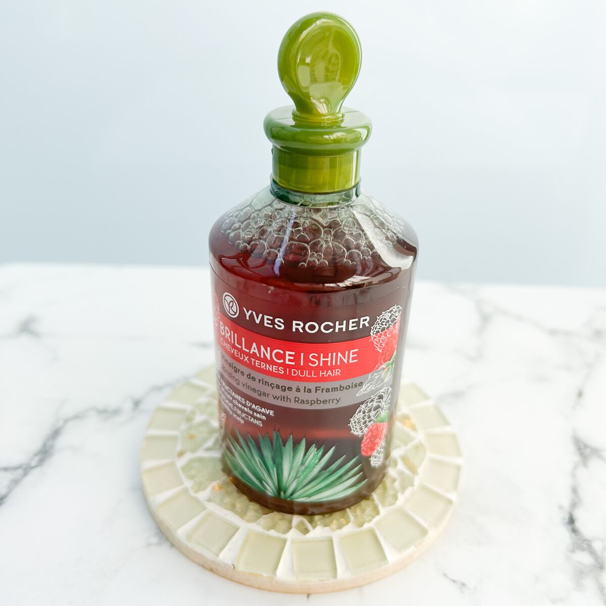 リンシングビネガー シルキーシャイン さらキララズベリー/イヴ・ロシェ/洗い流すヘアトリートメントを使ったクチコミ（1枚目）