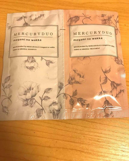 MERCURYDUOシャンプー・トリートメント【モイストタイプ】/R&/市販シャンプーを使ったクチコミ(1枚目)