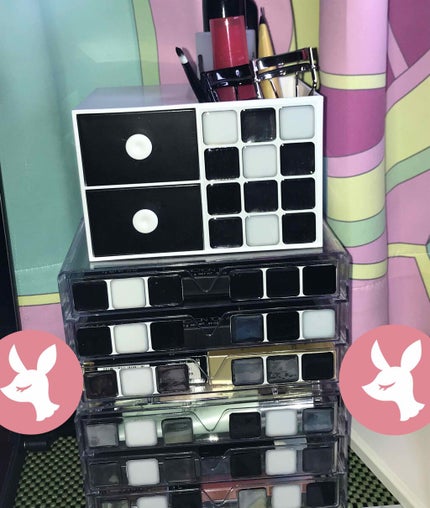 3段式クリアーケース/DAISO/その他化粧小物を使ったクチコミ(1枚目)