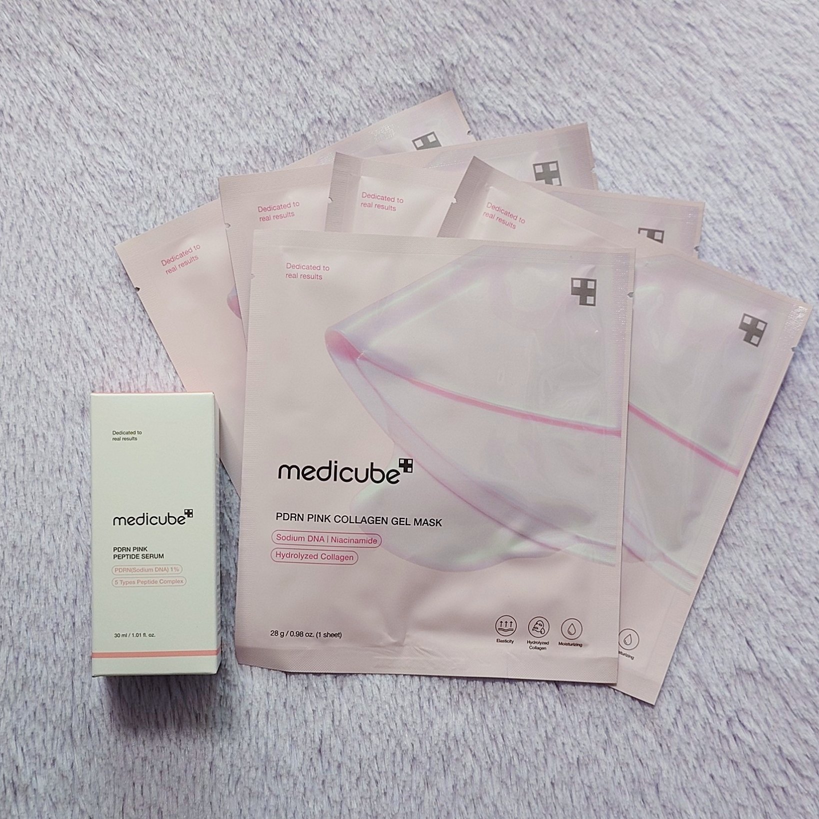 PDRNピンクコラーゲンゲルマスク/MEDICUBE/シートマスク・パックを使ったクチコミ（1枚目）