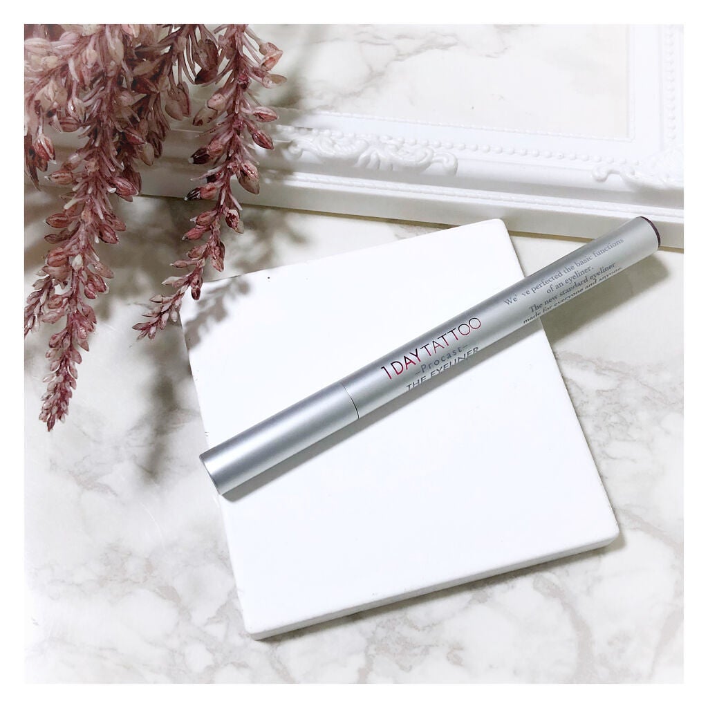 1DAY TATTOO プロキャスト ザ・アイライナー/K-パレット/リキッドアイライナーを使ったクチコミ(4枚目)