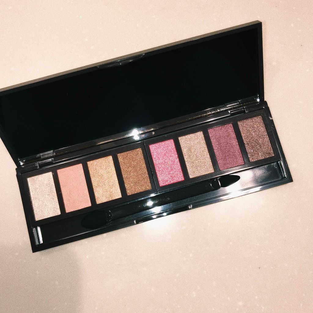 グラマラスリッチ アイパレット (クリスマスコフレ 2018)/Visée/メイクアップキットを使ったクチコミ(2枚目)