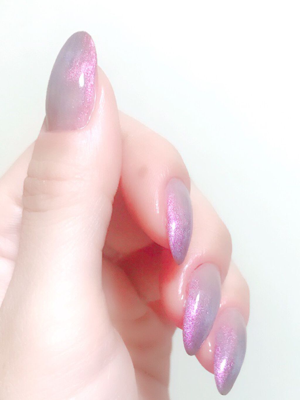 ジェルネイルキャッツアイカラージェル/ネイル工房/ジェルネイルを使ったクチコミ（2枚目）