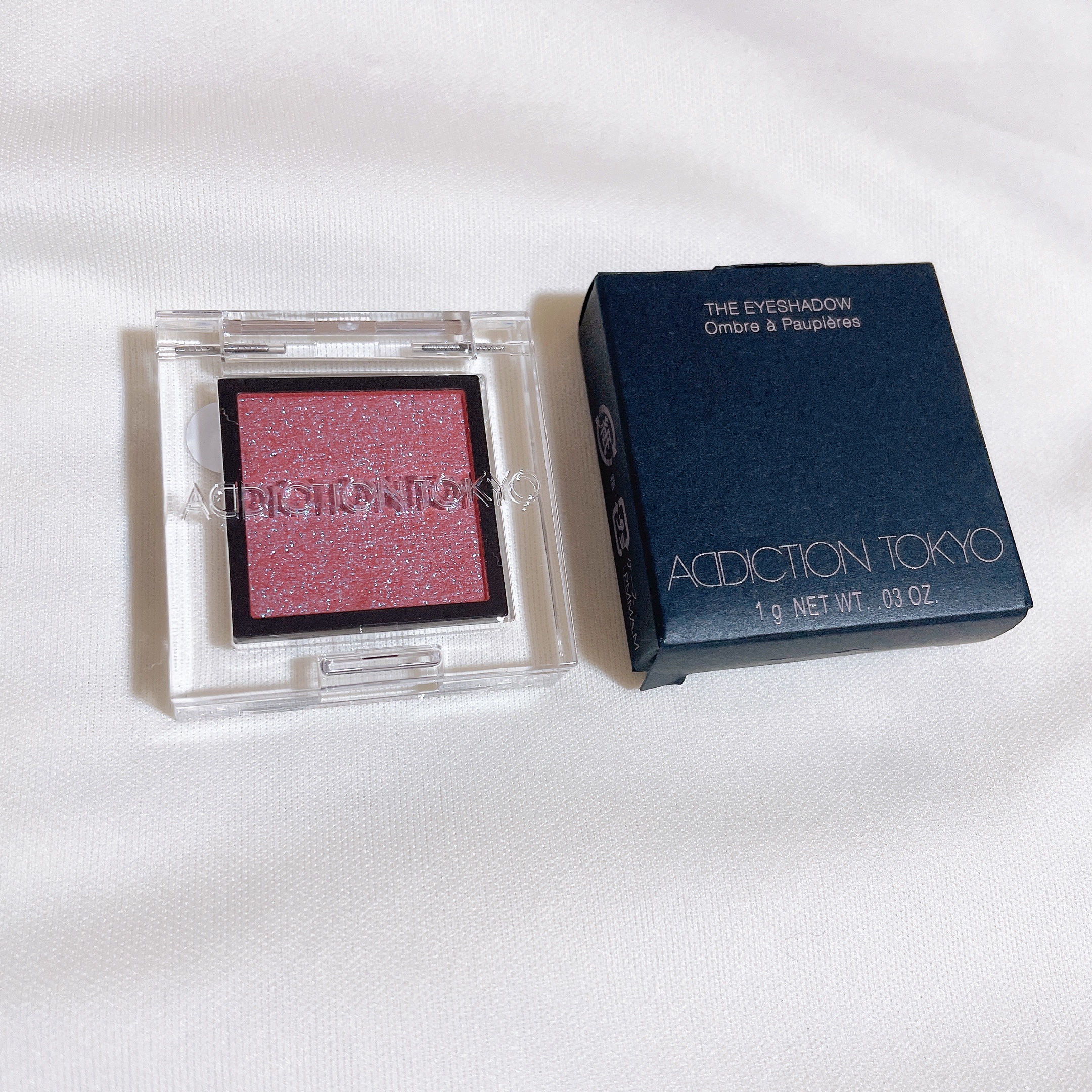  アディクション　ザ アイシャドウ プリズム 005PR　Just Gifted/ADDICTION/単色アイシャドウを使ったクチコミ（3枚目）