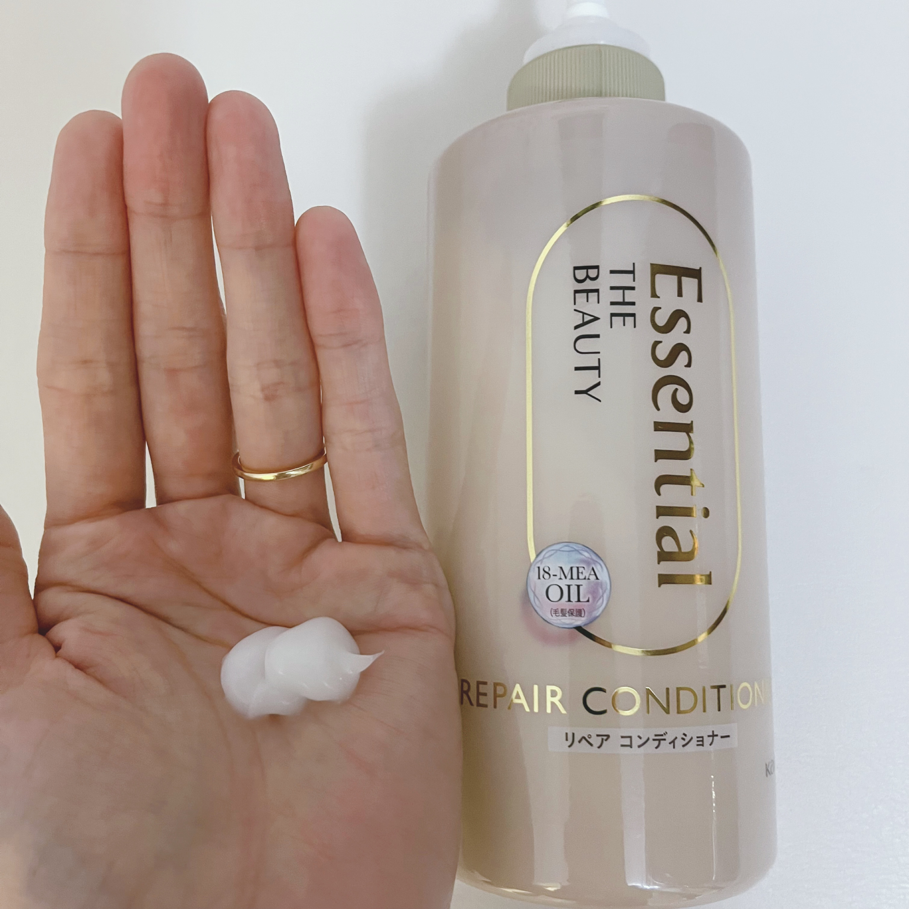 ザビューティ リペアシャンプー・コンディショナー/エッセンシャル/市販シャンプーを使ったクチコミ（3枚目）