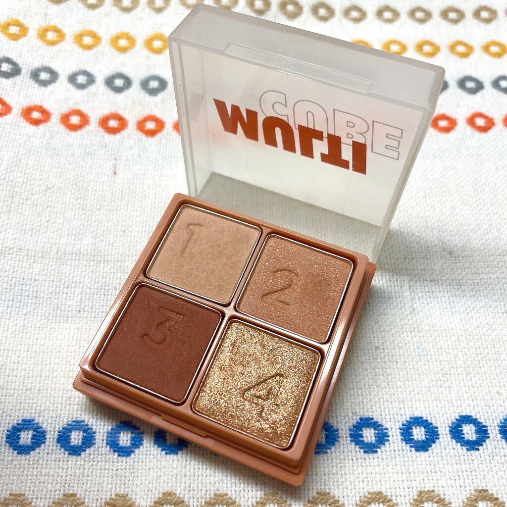 マルチキューブ/i’m meme/アイシャドウパレットを使ったクチコミ(2枚目)