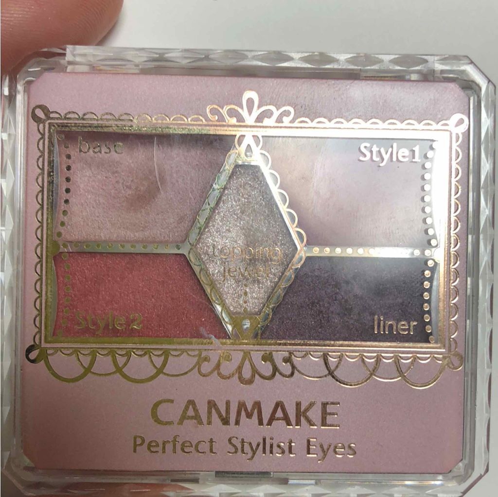 【旧品】パーフェクトスタイリストアイズ/キャンメイク/アイシャドウパレットを使ったクチコミ(1枚目)