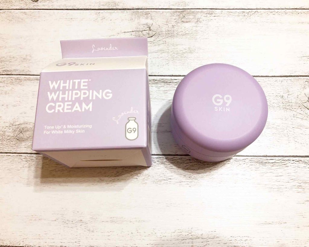 WHITE WHIPPING CREAM(ウユクリーム)/G9SKIN/化粧下地を使ったクチコミ(1枚目)