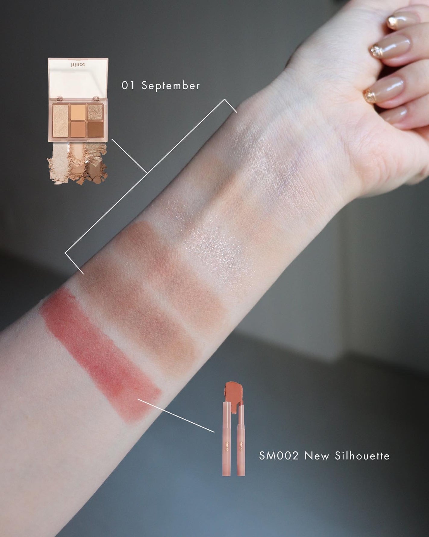 オールラウンドアイパレット/hince/マルチパレットを使ったクチコミ(3枚目)