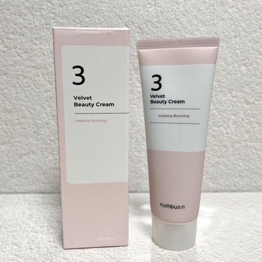 3番 シルクビューティークリーム 60ml/numbuzin/フェイスクリームを使ったクチコミ（1枚目）