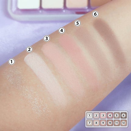 プロ アイ パレット エアー/CLIO/アイシャドウパレットを使ったクチコミ(4枚目)