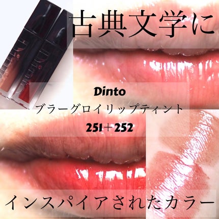 ブラーグロイリップティント/Dinto/リップティントを使ったクチコミ(1枚目)