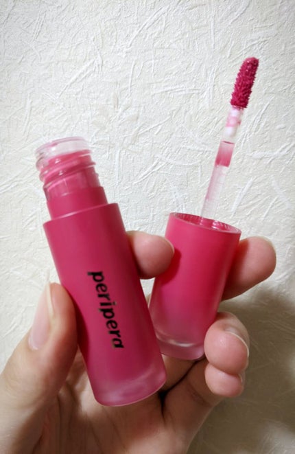 インク ムード ドロップ ティント 09 ピンクマニア/PERIPERA/リップグロスの画像