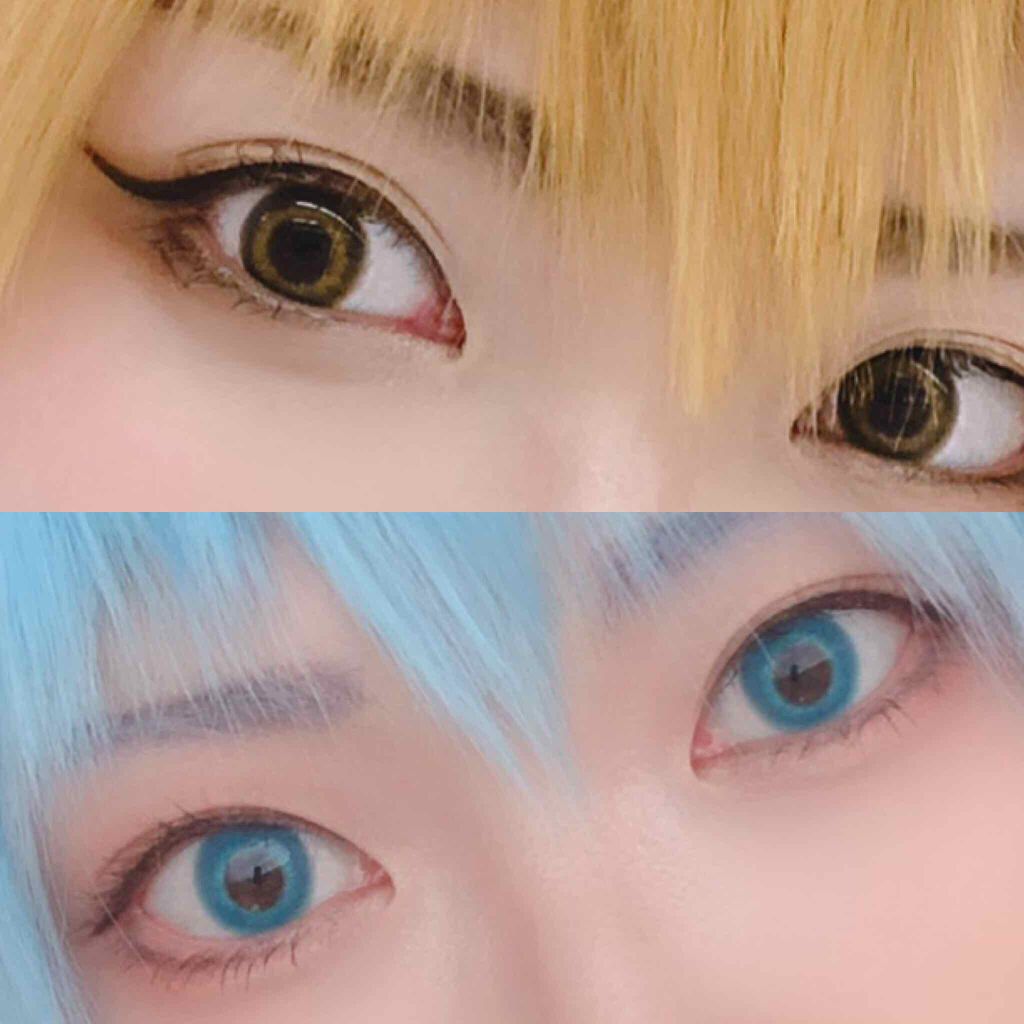 エティア ジュレワンデー シャンパンジュレ/Etia./ワンデー（１DAY）カラコンを使ったクチコミ（2枚目）