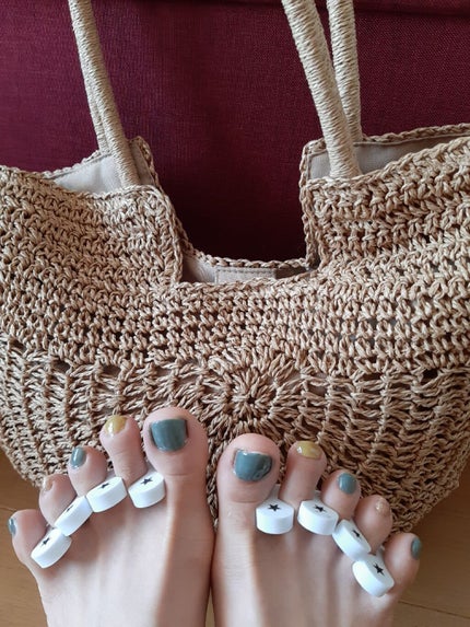 カラフルネイルズ ブラックトップコート/キャンメイク/ネイルトップコートを使ったクチコミ(3枚目)