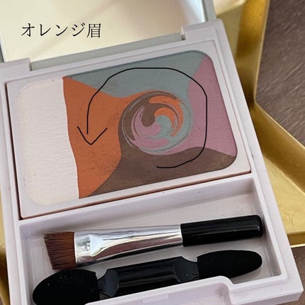 カラーブレンドアイブローマルチパレット/ディエム クルール/パウダーアイブロウを使ったクチコミ(4枚目)